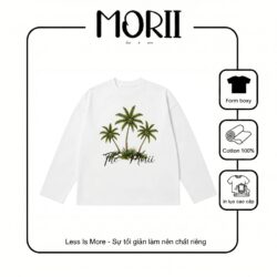 Áo thun Boxy tay dài The MORII