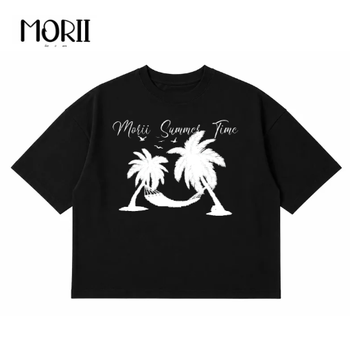 áo thun boxy MORII Summer Time